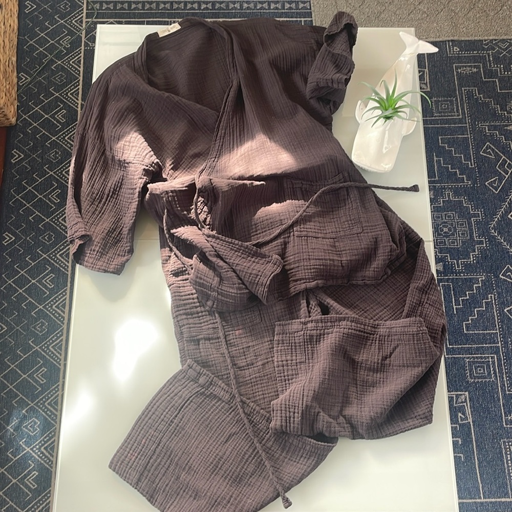 Oddbird Co. Kardeș Loungewear set gauze